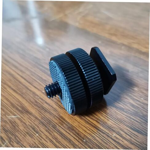 HOMSFOU Replacement: 3 Piece Cold Shoe Mount Kit 1/4 Inch Screw Hot Shoe Adapter for Camera Rig in Kuwait