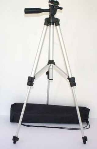 Compact Photo - Video 50" Pro Tripod with Case for Canon EOS R6 R5 Ra in Saudi Arabia