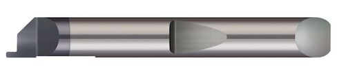Micro 100 QFGC3-187-015-025X Face Grooving Tool - Quick Change, 1/64" Width, .025" Proj, 3/16" Min Bore Dia, 1/2" Max Bore Depth, .0938" Offset, 3/16" Shank Dia, 1-1/2" OAL, AlTiN in Saudi Arabia