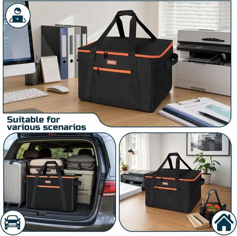 Padded Printer Carrying Case,Heavy Duty Water Resistant 600D Exterior | Thick Padding & Multiple Pockets for Event Printers, Accessories & Cords in Kuwait