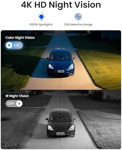 REOLINK 4K 4G LTE 360° Cellular Security Camera Wireless Outdoor +256G SD Card - 4Pack, No WiFi Solar Powered, SIM Card Included, 8MP Color Night Vision, Local/Cloud Storage, Go PT Ultra+Solar Panel 2 in Saudi Arabia