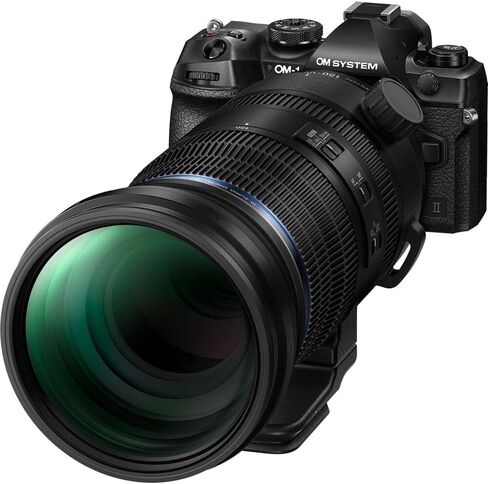 OM SYSTEM M.Zuiko Digital ED 150-600 مم f/5-6.3 هي عدسة، عدسة تكبير تليفوتوغرافي فائقة من Micro Four Thirds، ما يعادل 300-1200 مم، المزامنة هي التثبيت (حزمة) in Kuwait