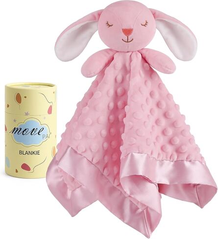 Baby Security Blanket, Soft Baby Lovey Toy Blanket for Boys, Snuggle Toy Lovie Newborn Blankie, for Boy Highland Cow 16 Inch in Kuwait