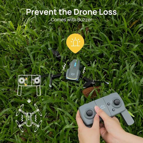 Ameta Drones with Camera for Adults 4k UHD, S20 Lite Brushless Motor FPV Foldable RC Drones for Adults Kids Beginners with 36 Mins Long Flight, Propellers Props Blades, Altitude Hold, Headless Mode in Saudi Arabia