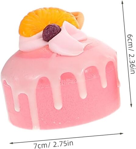 3 Pack Pink Artificial Cupcake Models, Realistic Fake Dessert Cake Props, Home Decor, Photography Styling Ornaments, Craft Display Accessories in Saudi Arabia