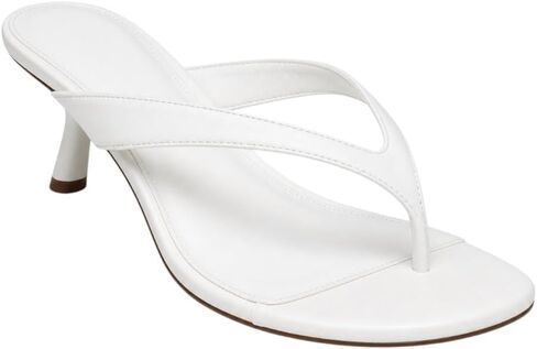 Liliana Women's Kitten Heels Sandals Flip Flops Low Heels Slip On Slides Heeled Open Toe Sandals in Saudi Arabia