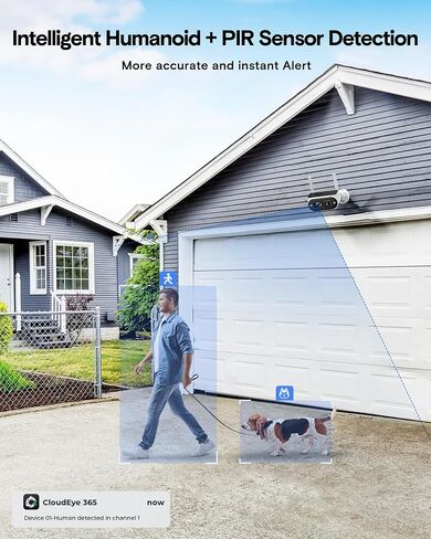 Solar Security Cameras Wireless Outdoor, 4-Camera System with 10CH NVR | 4MP, Solar Powered, No Monthly Fee, Color Night Vision, PIR Detection, Two-Way Audio, No Monthly Fee, 64GB Local Storage in Saudi Arabia