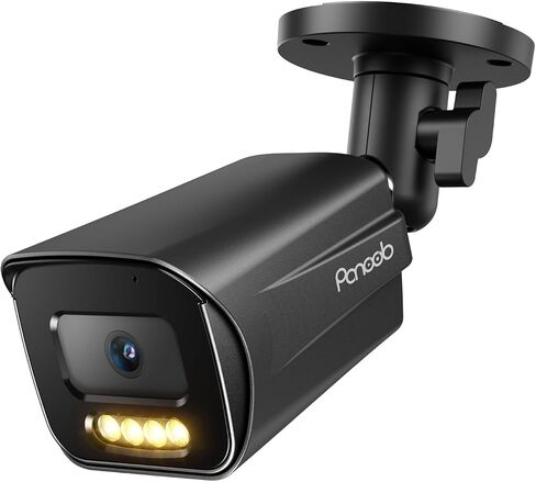 5MP Wired HD Video Surveillance Security Camera Outdoor, PB65A3-5MDL | Smart Dual Lights Color Night Vision, Bullet PoE IP Camera, 2-Way Audio, IP67 Waterproof, AI Human/Vehicle Detection in Saudi Arabia