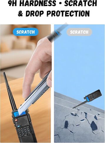 [2 Pack] for BAOFENG M-5R Hydrogel Film Screen Protector. Self-Healing Anti-Scratch Bubble Free Easy Installation. in Kuwait