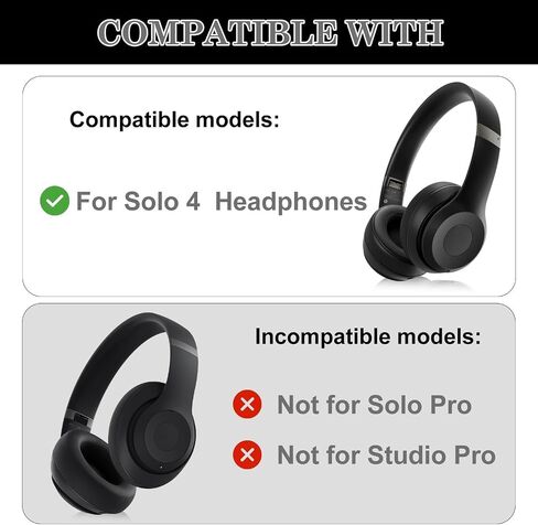 Aiivioll Solo 4 Headband Replacement for Beats Solo 4 Headphones, Wireless Top Headband Accessories/Repair Kit Compatible with Solo 4(Cloud Pink) in Saudi Arabia