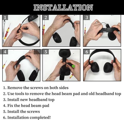 Aiivioll Solo 4 Headband Replacement for Beats Solo 4 Headphones, Wireless Top Headband Accessories/Repair Kit Compatible with Solo 4(Cloud Pink) in Saudi Arabia