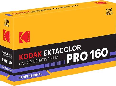 Ektacolor Pro 160 Color 120 Negative Roll Film, 5-Pack in Saudi Arabia