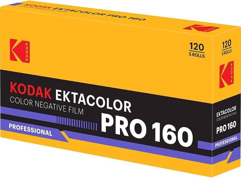 Ektacolor Pro 160 Color 120 Negative Roll Film, 5-Pack in Saudi Arabia
