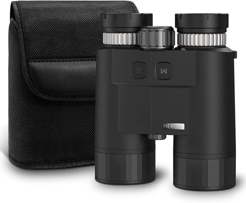 10x42 Laser Rangefinder Binoculars for Hunting – 2286 Yds ACD/Los, Scan Mode, ±1m Accuracy, Red OLED, HD Optics (Deer 1189 Yds) in Saudi Arabia