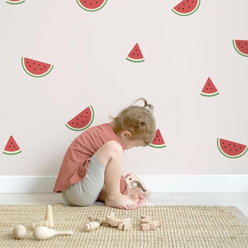 Removable Wall Decals for Kids Room – Peel and Stick Wall Stickers for Girls & Boys Bedroom, Playroom & Nursery – Easy to Apply Wall Decor - Lemon in Saudi Arabia