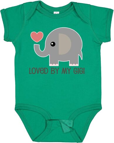 inktastic Loved By My Gigi Grandma Baby Bodysuit in Saudi Arabia