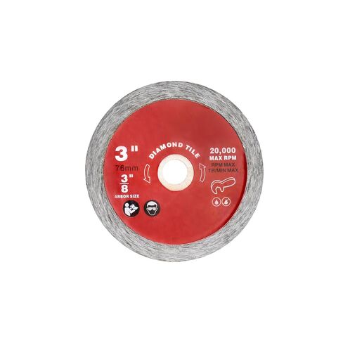 49-94-3010 3" Diamond Tile Blade for Milwauke Angle Grinder | fits Extra Clean Cut Wet Cutting Applications in Ceramic Tile, Glass Tile (2-Pack) in Saudi Arabia