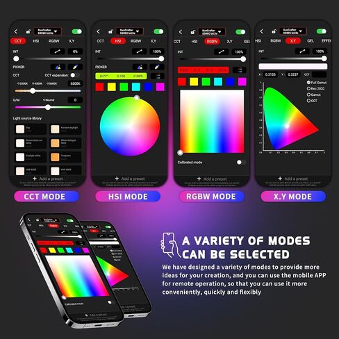 300C RGB+ACL LED Video Light, 300W COB Light,CCT 1400K-20000K | 30,900lux@1m, CRI97+,TLCI97,6-Color Accurate Spectrum & APP Control,Bowens Mount for Photography,Video,Streaming in Saudi Arabia