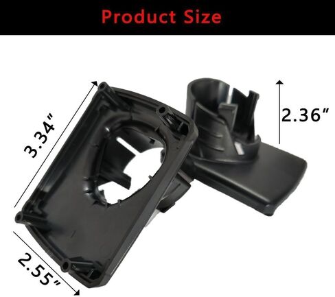 2 pcs Battery Case Repair Kit Replacement for M/12 Battery Case Plastic Shell Black Top Cover Compatible with M/12 4.0-6.0 Ah Batteries in Saudi Arabia