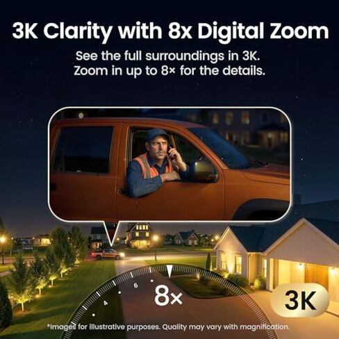 aosu 3K Dual Cam Security Cameras + 2K Solar Security Cameras Home System in Saudi Arabia