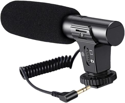 Camera Microphone Professional Lightweight Practical High Performance Multifunctional Accessory Premium Easy to Install in Saudi Arabia