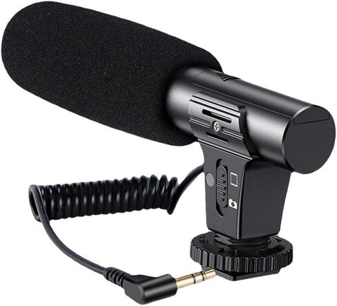 Camera Microphone Professional Lightweight Practical High Performance Multifunctional Accessory Premium Easy to Install in Saudi Arabia