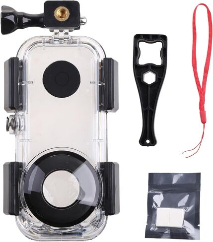 Housing Diving Case for 360 Camera, 30m 98ft Underwater Protective Cover Shell in Kuwait