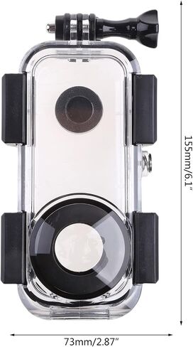 Housing Diving Case for 360 Camera, 30m 98ft Underwater Protective Cover Shell in Kuwait