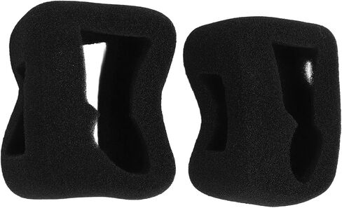 2 x Black Windslayer Action Camera Housing Case Professional Noise Reduction Foam for 5 Pro 4 3 in Saudi Arabia