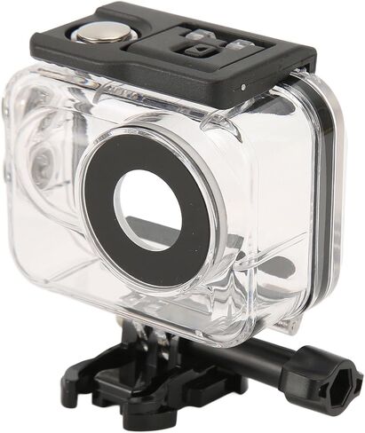 Diving Case for Go 3 IPX8 Housing 60m 197ft Underwater Shell with Hardened Glass 98 Light Hydrophobic Coating for Snorkeling Surfing Rafting in Saudi Arabia