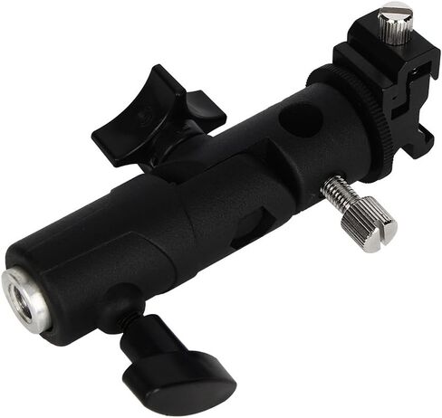 Adjustable Durable Hot Shoe Mount Adapter Flash Light Bracket Umbrella Holder for Speedlight SB910/SB900/SB800, 9.9mm Shaft, Aluminum Alloy in Kuwait