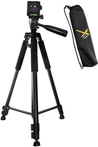 60" Tripod for Nikon D7200 D7100 D7000 D5600 D5500 D5300 D5200 D5100 D5000 D3400 D3300 D3200 D3100 D3000 D90 Coolpix P7800 P7700 P7100 P7000 P6000 5400 P5100 P5000 P900 P610 P600 P530 P520 P510 in Kuwait