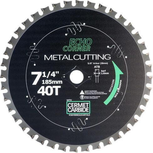 7-1/4 Inch Circular Saw Blade, Thin Kerf ATB 60T, 5/8" Arbor | Fast Fine-finish framing and crosscut wood, plywood, MDF, plastic, veneer, lumber, laminate, etc... in Saudi Arabia