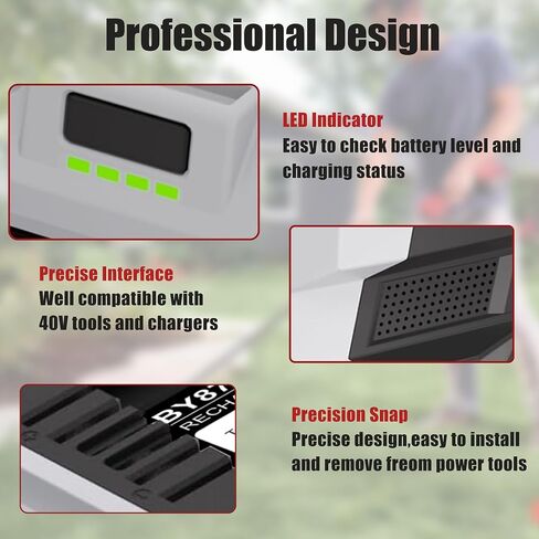 2026 New Upgraded 6.0Ah High Capacity for Skil 40V Battery | for Skil 40V PWRCore Battery BY8705-00 BY8708C-01 BY8723C-00 in Saudi Arabia