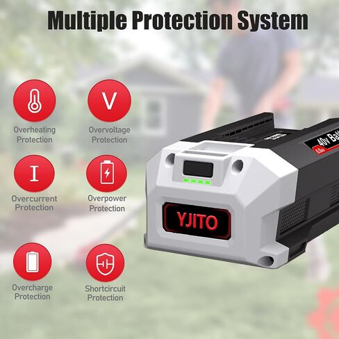 2026 New Upgraded 6.0Ah High Capacity for Skil 40V Battery | for Skil 40V PWRCore Battery BY8705-00 BY8708C-01 BY8723C-00 in Saudi Arabia
