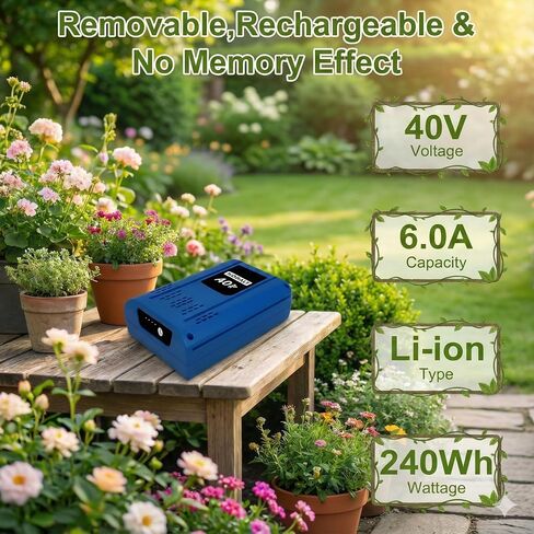 for Kobalt 40V Battery Replacement 6.0Ah – High Capacity Rechargeable Lithium Battery Compatible with Kobalt 40 Volt Cordless Power Tools in Kuwait