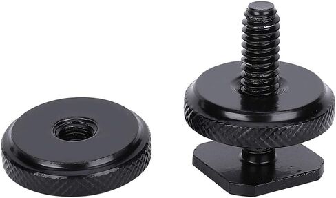 Universal Hot Shoe Base, Threaded Screw for Camera Flash Camcorder Stand Thread Stud for Tripod Flash Mounting Hot Shoe Mount for DSLR Camera Camcorder Photography Accessory in Saudi Arabia