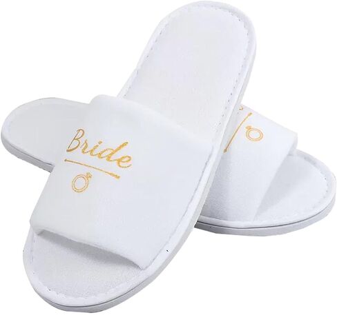 Wedding Bride Slippers Disposable Set,Wedding Flip Flops,Disposable Hotel Bridal Shower Gifts in Saudi Arabia