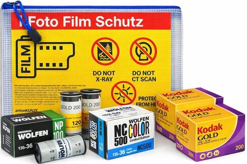Photo Film Protection Bag Film Square A5 Blue in Kuwait