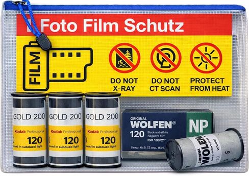 Photo Film Protection Bag Film Square A5 Blue in Kuwait