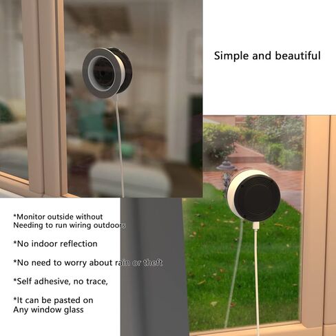 Teccle Window Mount for Yi Home Camera, Through Window Glass Use Yi Home Camera in Saudi Arabia