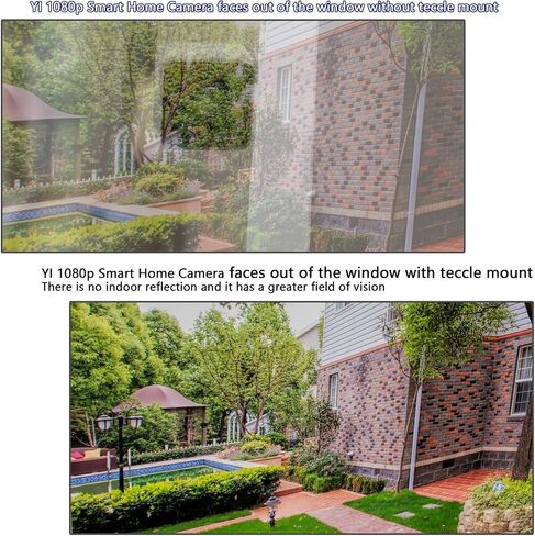 Teccle Window Mount for Yi Home Camera, Through Window Glass Use Yi Home Camera in Saudi Arabia