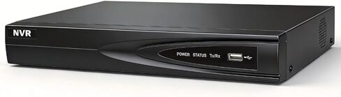 Marquis H Series NVR7616Q2-16P 16-Channel PoE NVR Recorder with Built-in PoE Switch, 4K HDMI Output, Supports 12MP IP Cameras, Wired Security System(Guarding Vision) Compare to DS-7616NI-Q2/16P in Saudi Arabia