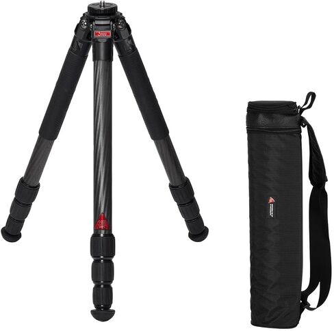 3Pod Everest T3 4-Section Carbon Fiber Tripod for Camera, Compact Travel Tripod, Reversible Center Column for Low Angle Photography in Saudi Arabia