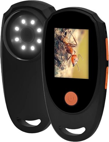 Handheld Digital Microscope, 500x Magnification, Wireless Portable Magnifier with 2 Inch Color Screen, Auto-Focus, 8 LED Lights, 2 Megapixels Camera for Repair, Inspection, Jewelry in Saudi Arabia