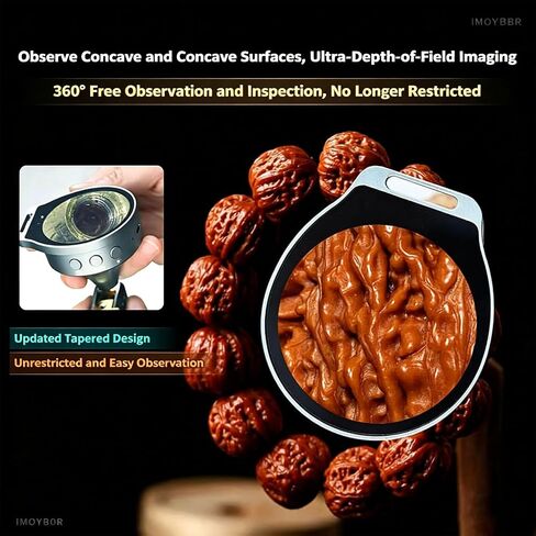 Digital Coin Magnifier Handheld Inspection Microscope with 7X 11x 15x Optical Zoom LCD Display White Uv Light Photo Video Capture for Material Analysis and Collectible Inspection in Saudi Arabia