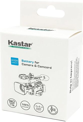 Kastar NPFH100 Battery for Sony NP-FH100 and Sony SR200 SR220 SR30 SR300 SR40 SR42 SR45 SR47 SR5 SR50 SR56 SR60 SR62 SR67 SR7 SR70 SR8 SR80 SR82 SR87 SR90, Sony HDR-TG1 HDR-TG3 HDR-TG5 HDR-TG7 in Saudi Arabia