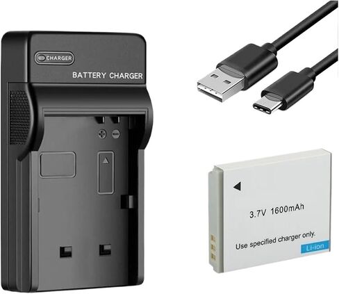 Battery，Compatible for Canon PowerShot D10 D30 S95 SX280 SX510 HS IXUS 95IS 200 25IS SD770 is(1PCS Battery+Charger) in Kuwait