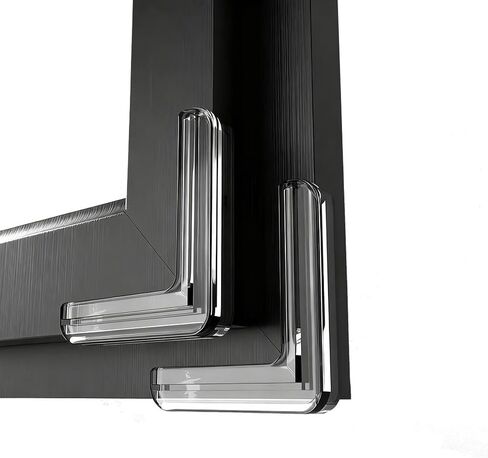 Clear PVC Corner Guards,L-Shaped Protective Bumpers for Tables,Transparent Windows,Doors Rubber Corners for Sharp Corners Transparent Anti-Collision Protectors(8 PCS) in Kuwait