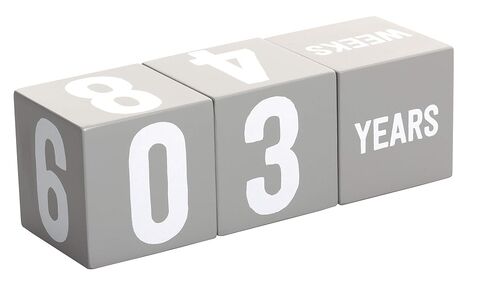 Kate & Milo First Moments Wooden Baby Milestone Blocks | Includes 3 Wooden Age Blocks, Numbers 0-9, Weeks, Months and Years, Pregnancy and Baby Milestone Photo Props in Saudi Arabia